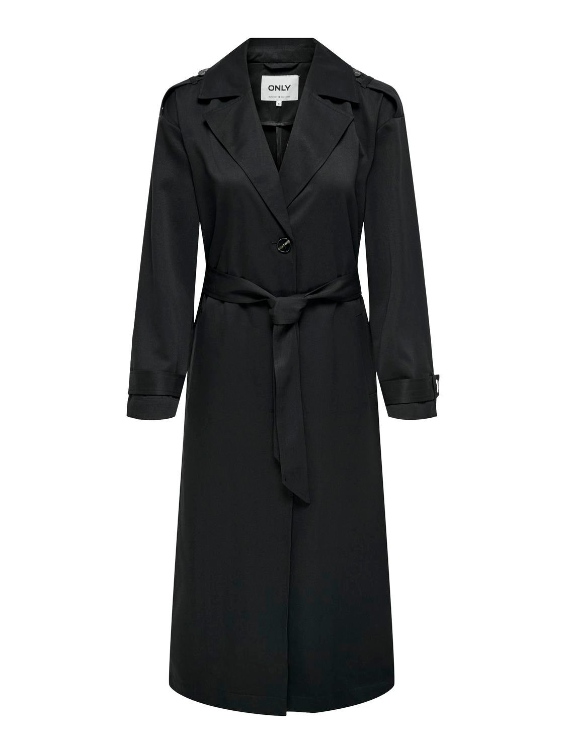 ONLLINE Trenchcoat Black