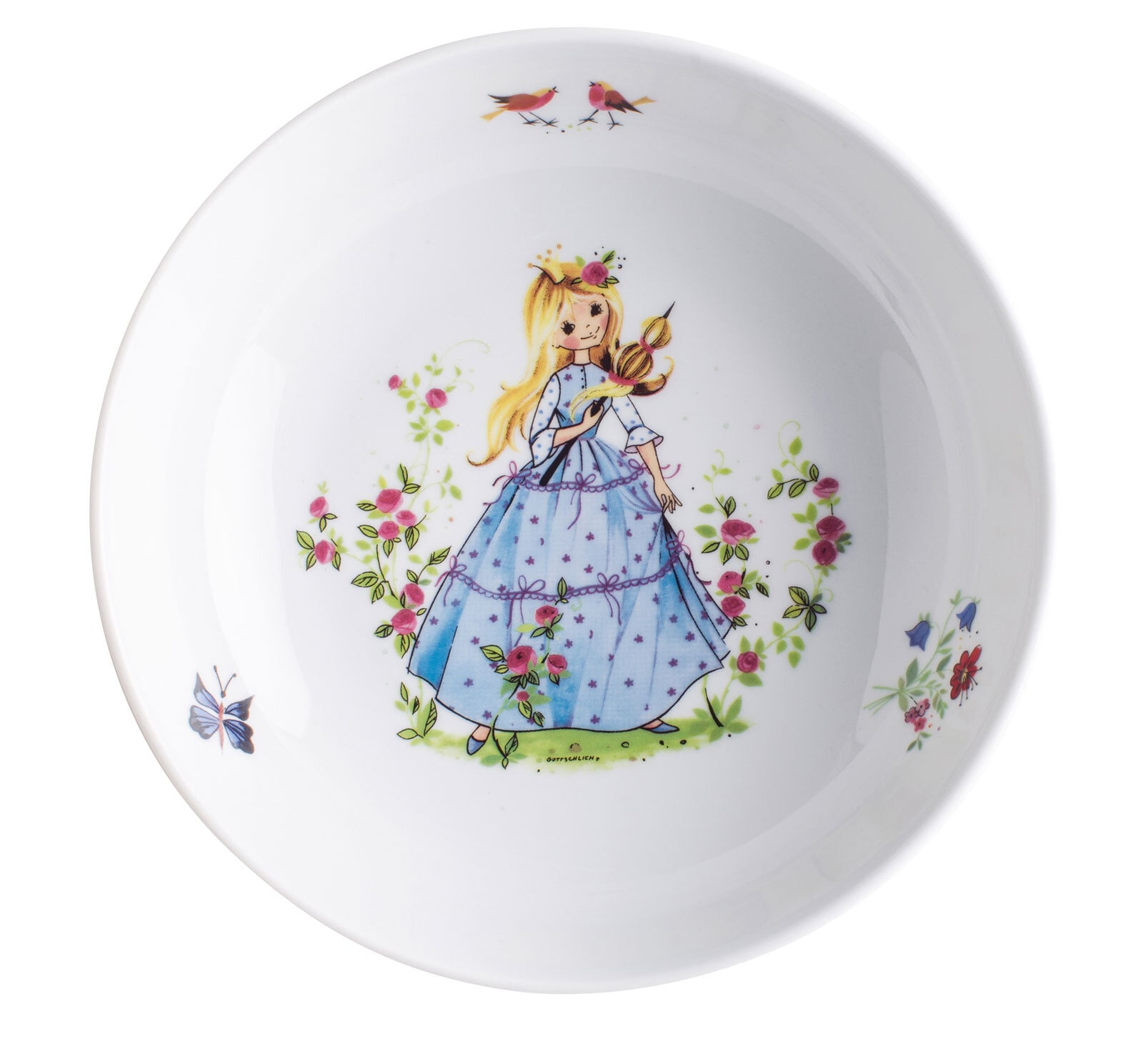 KAHLA Kindergeschirrset KIDS 3-teilig weiß/ Dekor Dornröschen