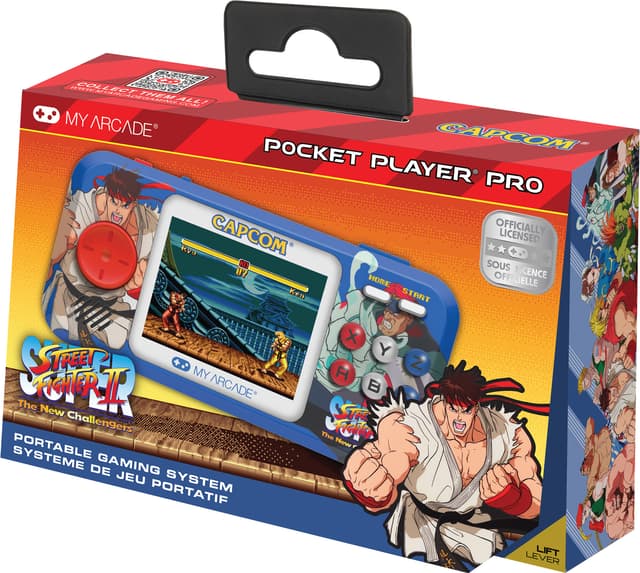My Arcade Pocket Player Street Fighter II håndholdt konsol