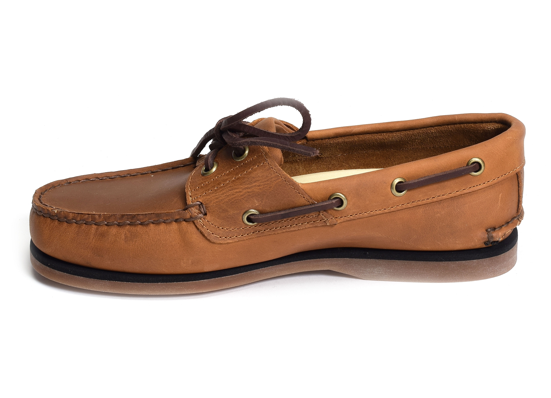 Classic boat shoe camel