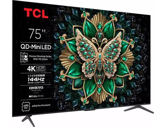 TCL - TV Mini LED 4K 189 cm 75C6K