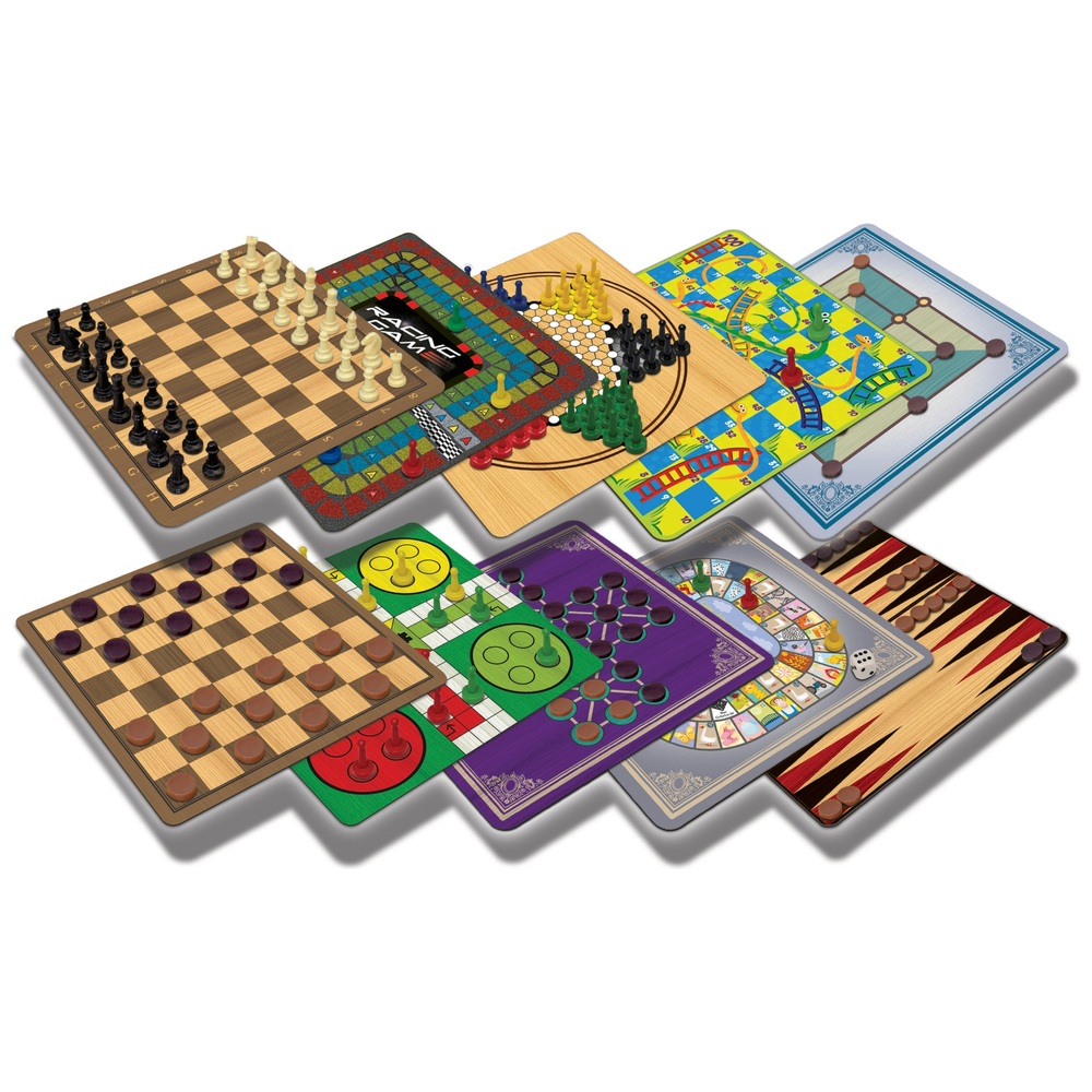 Klassische Spiele-Sammlung – 100 Spiele