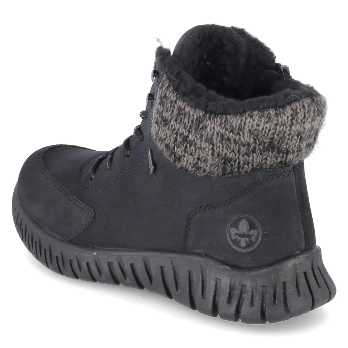 RiekerWinterstiefeletten - pazifik/anthrazit
