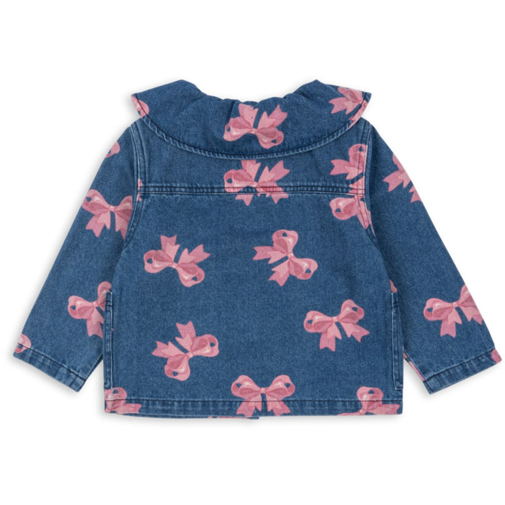 Køb Konges Sløjd Bella Sløjfe Magot Krave Jakke Denim GOTS
