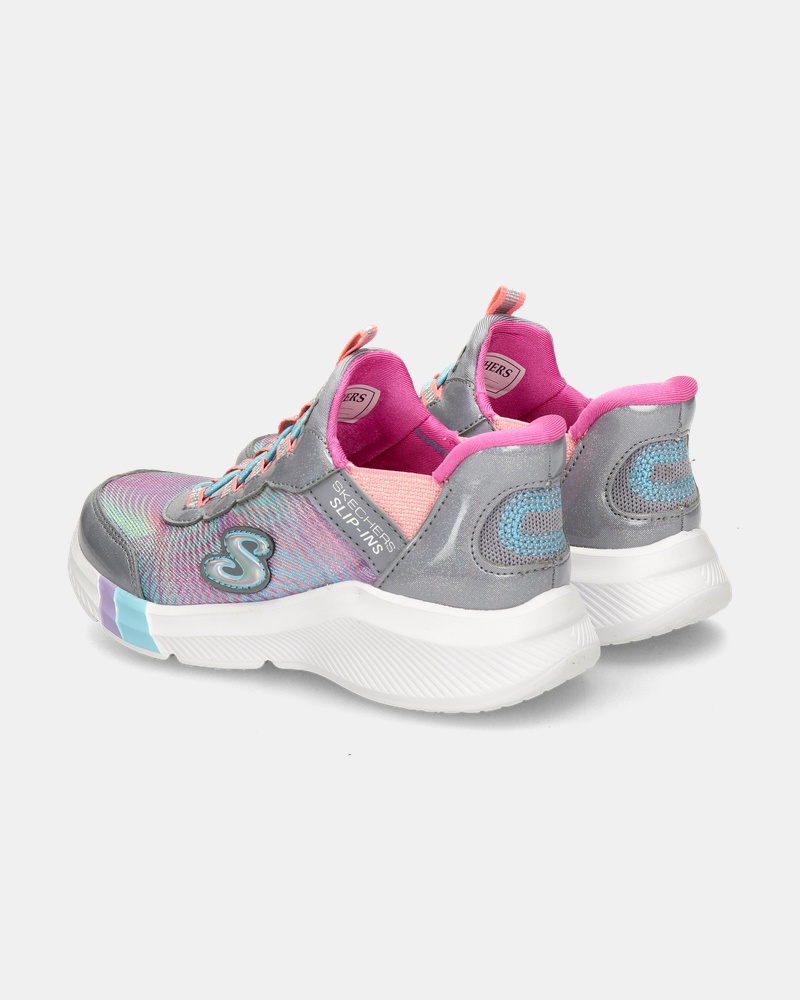 Skechers Hands Free Slip-Ins Dream Lights Instapschoenen  - zilver