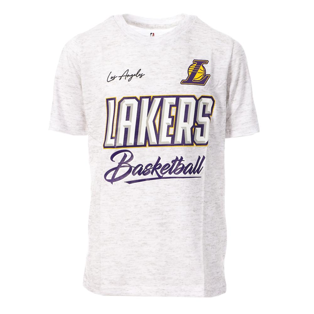 NBA T-shirt Gris/Violet/Jaune Garçon NBA Los Angeles Lakers