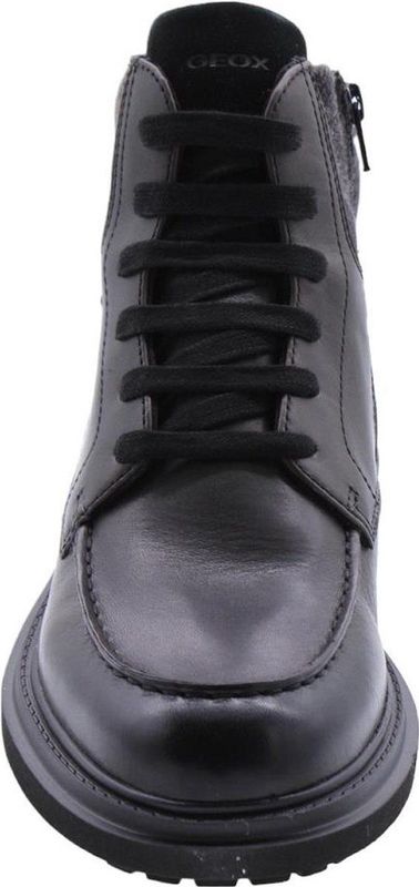 Geox - Faloria B ABX Boots - Grijs - Leer - Waterafstotend - Ademend - Vetersluiting