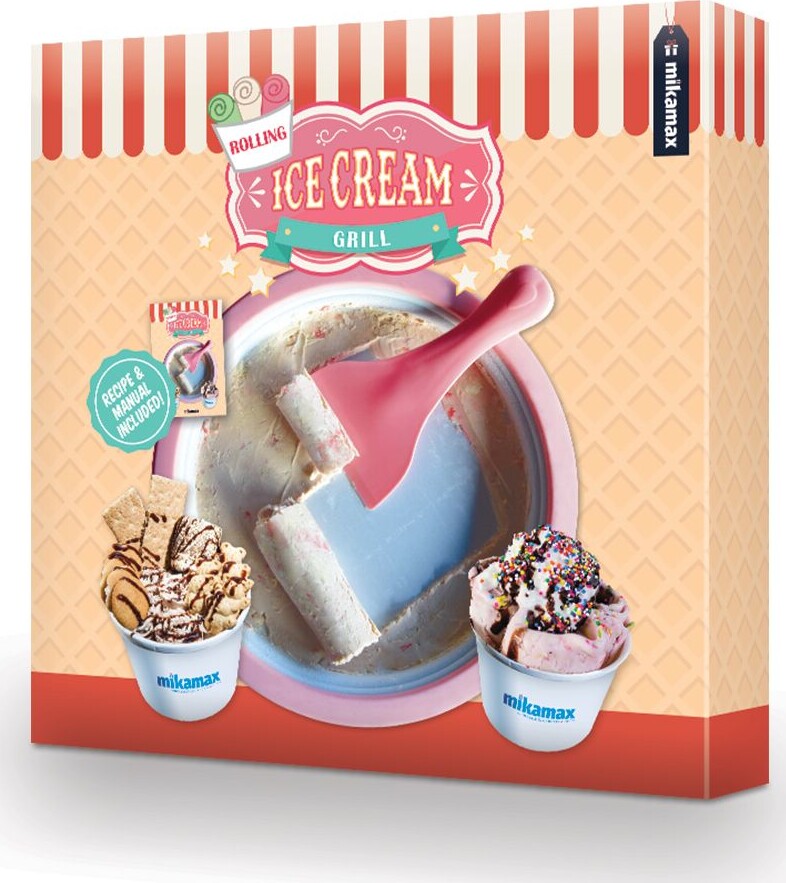 Ismaskine - Rolling Ice Cream Grill - Mikamax