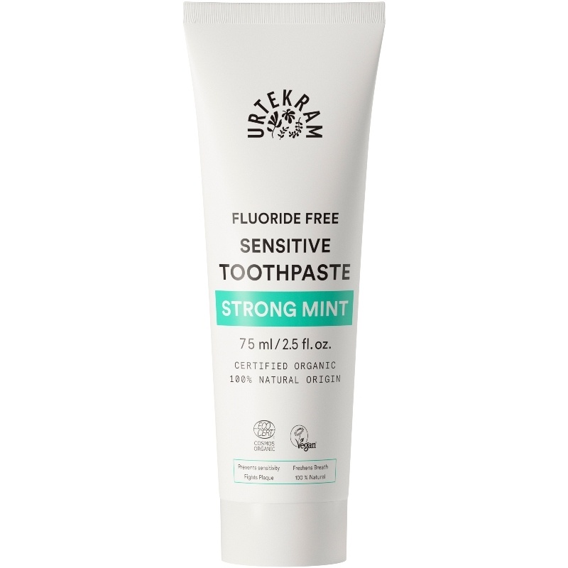 Urtekram Sensitive Toothpaste Strong Mint 75 ml