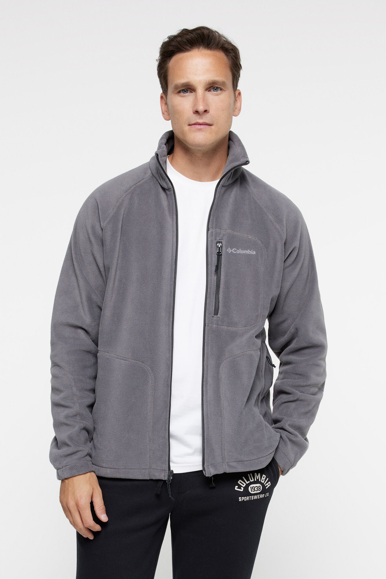 Casaco polar masculino Columbia™ Fast Trek™ com fecho de correr