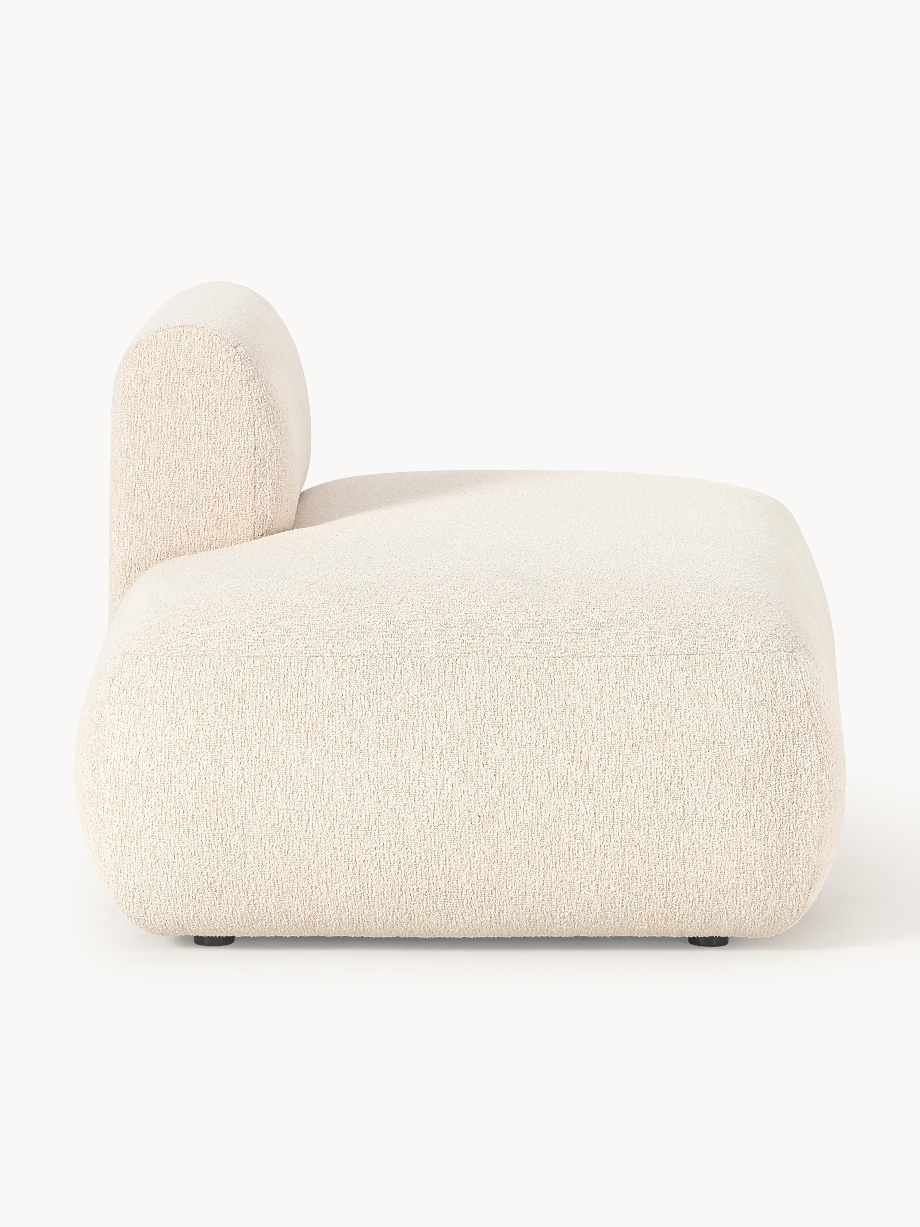 Modulaire bouclé chaise longue Sofia