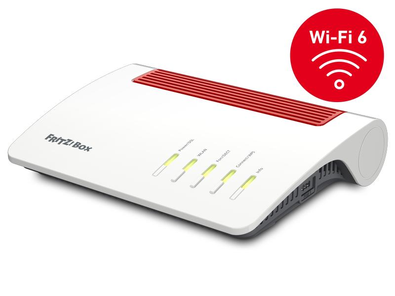 AVM VDSL-Router FRITZ!Box 7590 AX AT/CH Version Highspeed mit Wi-Fi 6 für alle DSL-Anschlüsse