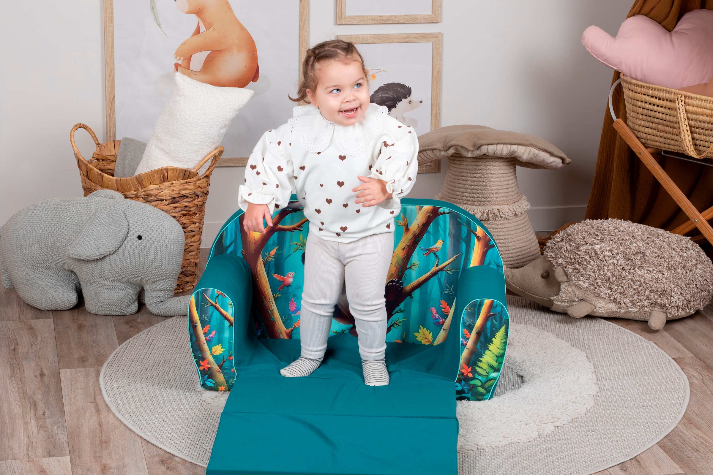 Knorrtoys® Sofa »Lucky panda« für Kinder; Made in Europe