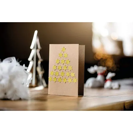 Avery Zweckform Z-Design 52225 Weihnachtssticker, Sterne, 2 Bogen/86 Sticker