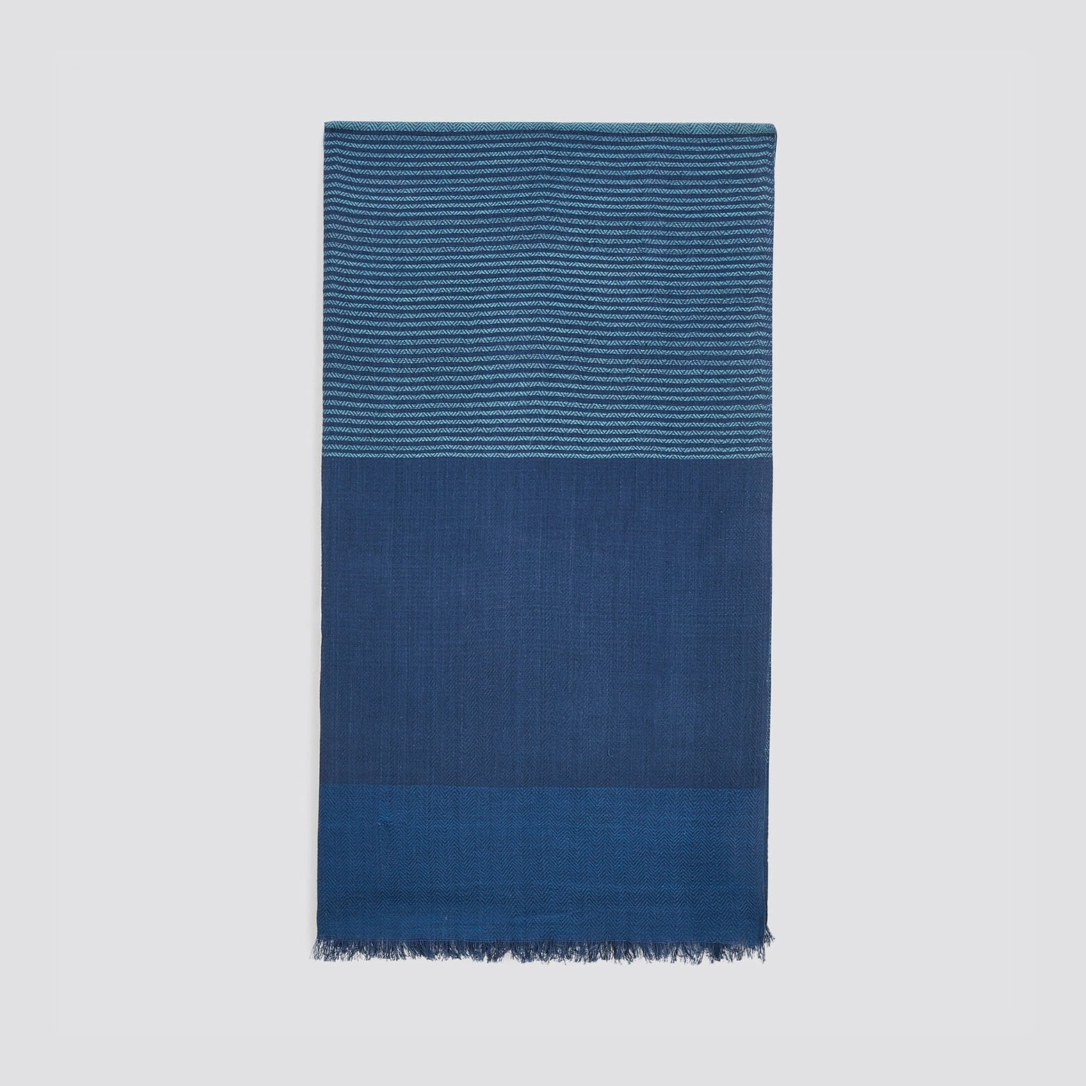 Chèche fantaisie Bleu moyen