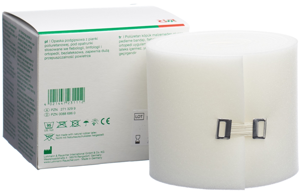 ROSIDAL soft Schaumstoffbinde 2.5mx10cmx0.4cm 1 Stk