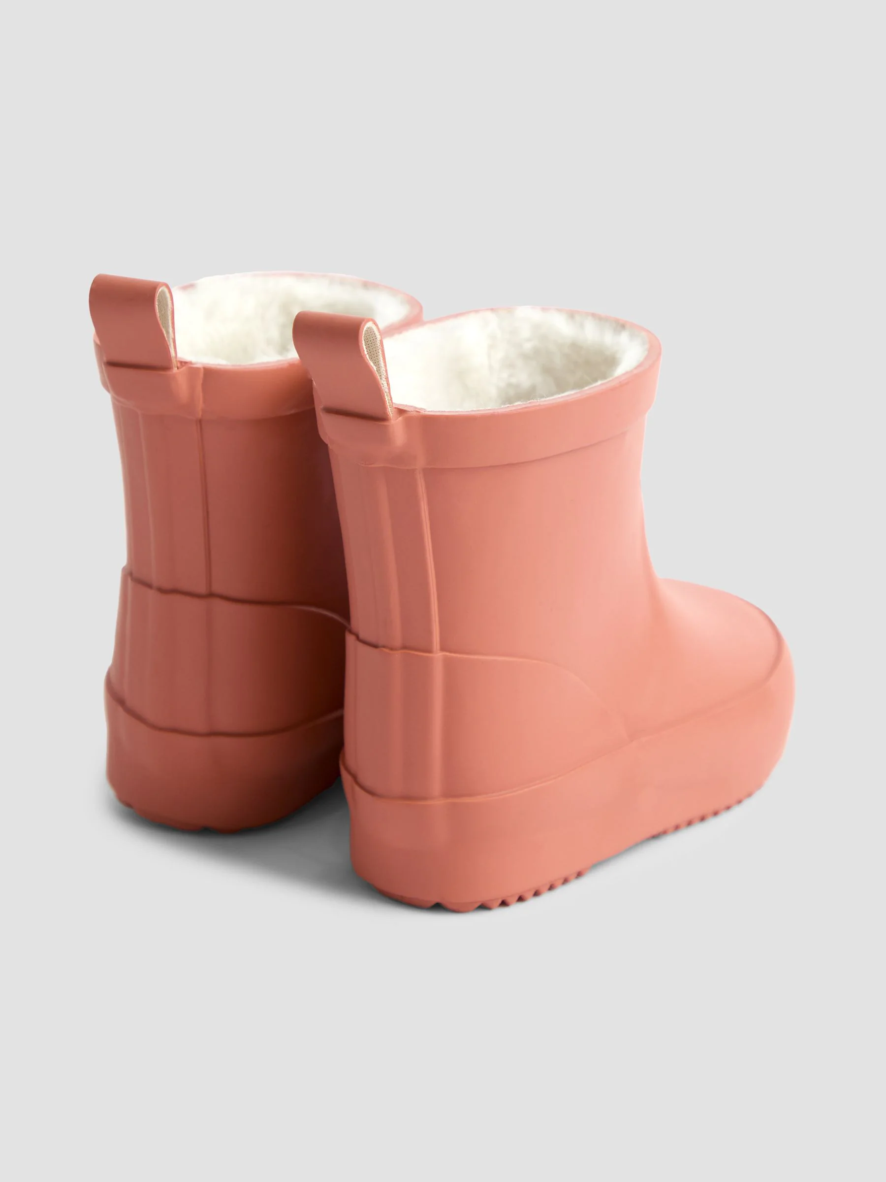 Roestbruin - JoJo Maman Bébé Short Cosy Lined Wellie Boot