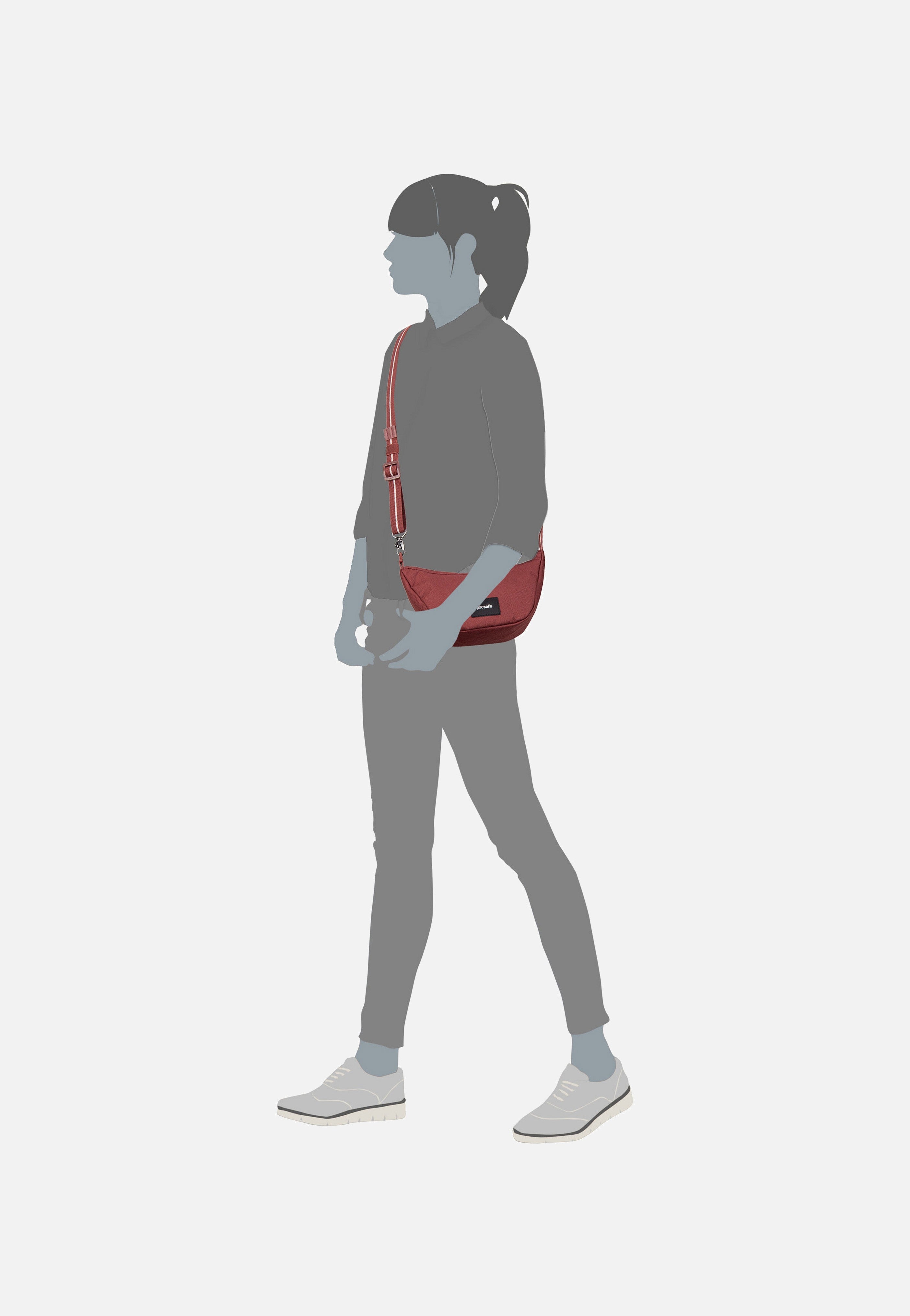 GO Lunar Garnet Red - Crossbody Bag