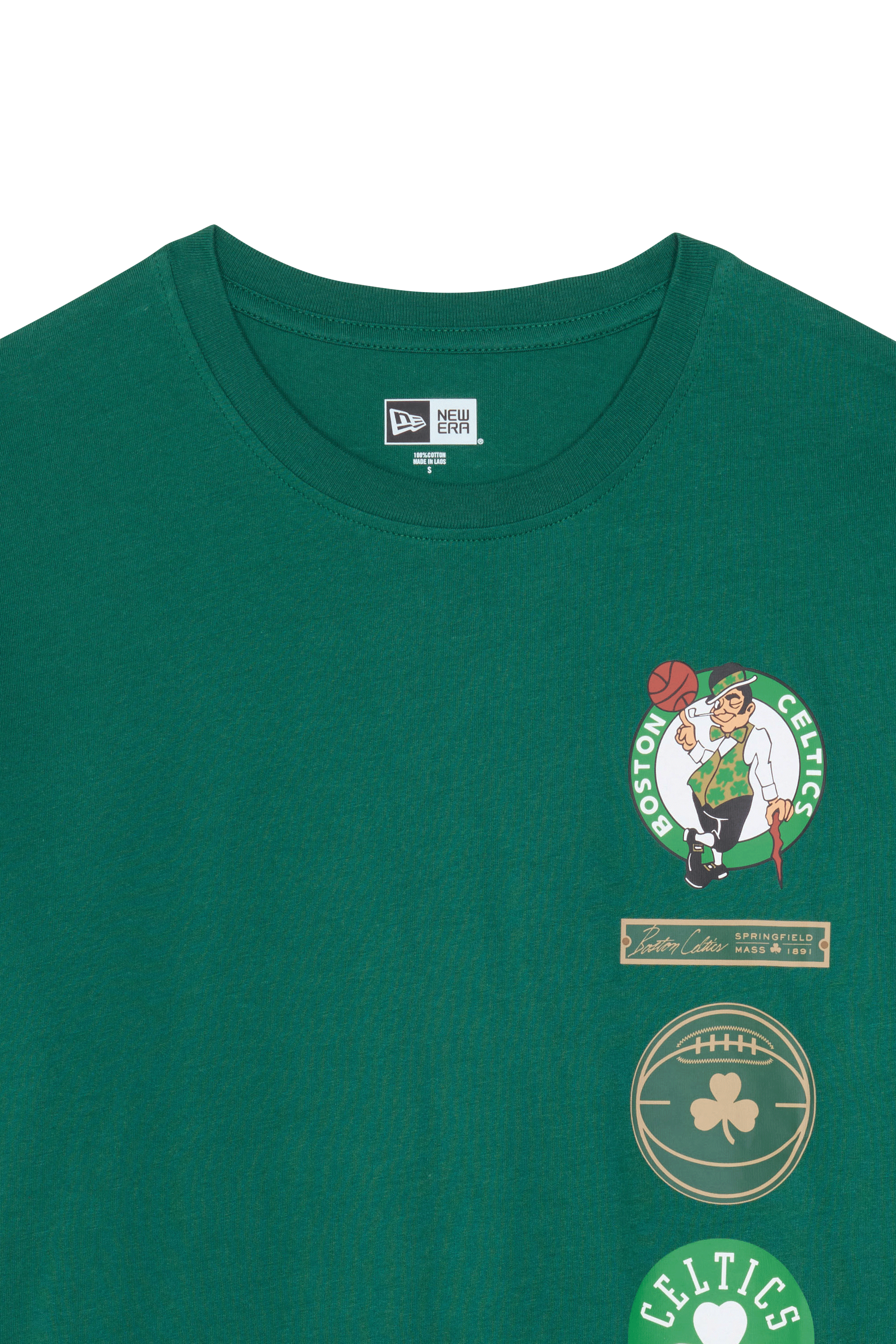 NEW ERA T-shirt  NBA23  BOSTON CEL Vert