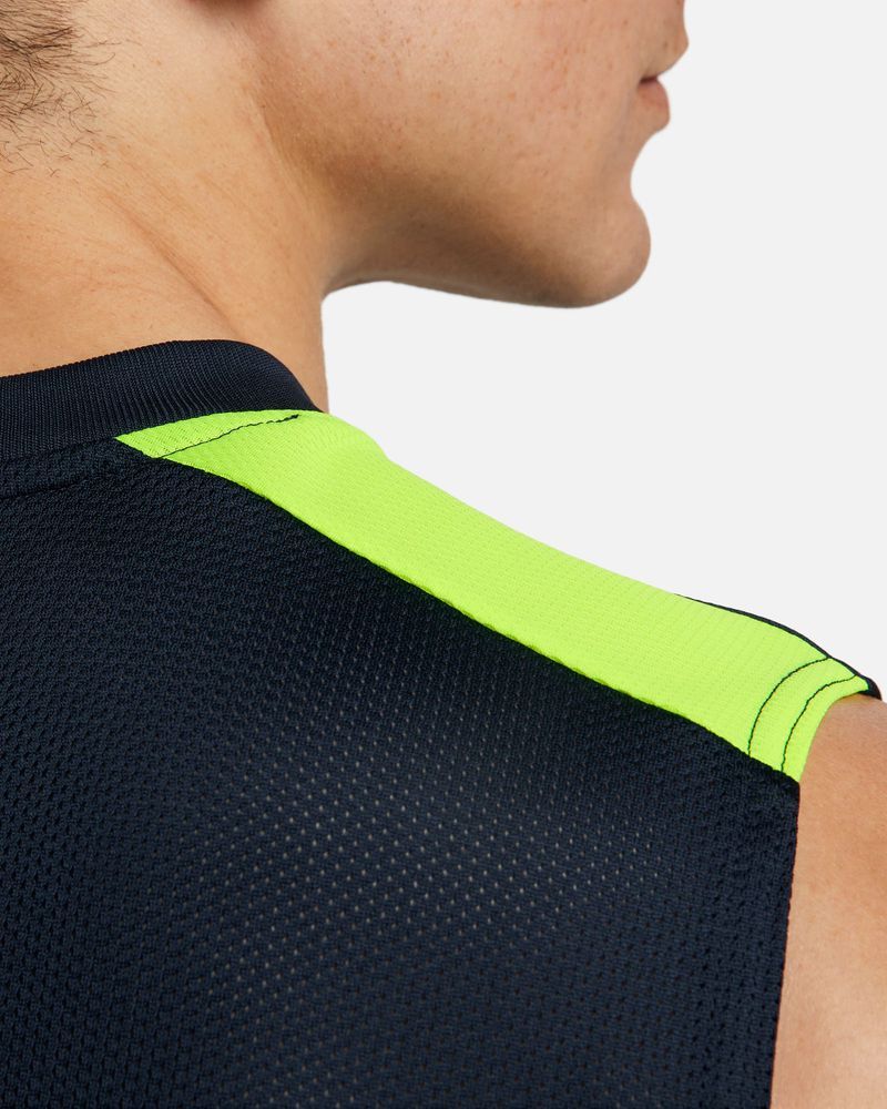 Débardeur Nike Academy 23 Bleu Marine & Jaune Fluo pour homme
