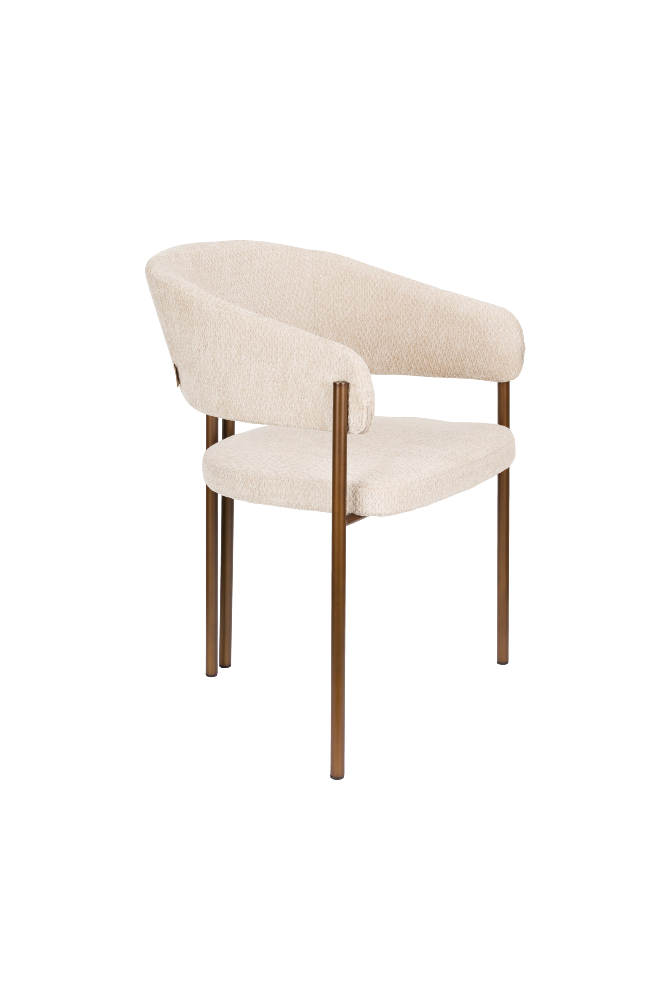 Eetkamerstoel Naida beige set van 2