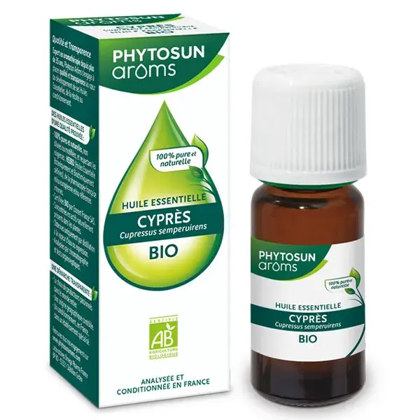 Óleo Essencial de Cipreste Orgânico Phytosun Arôms 10ml