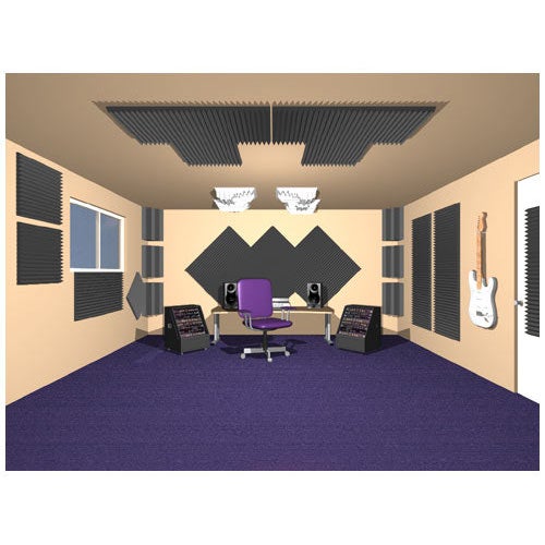Auralex Pro Plus Roominator CHA Charcoal set grijs