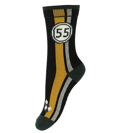 Melton Socken - Schwarz m. Rallye 55