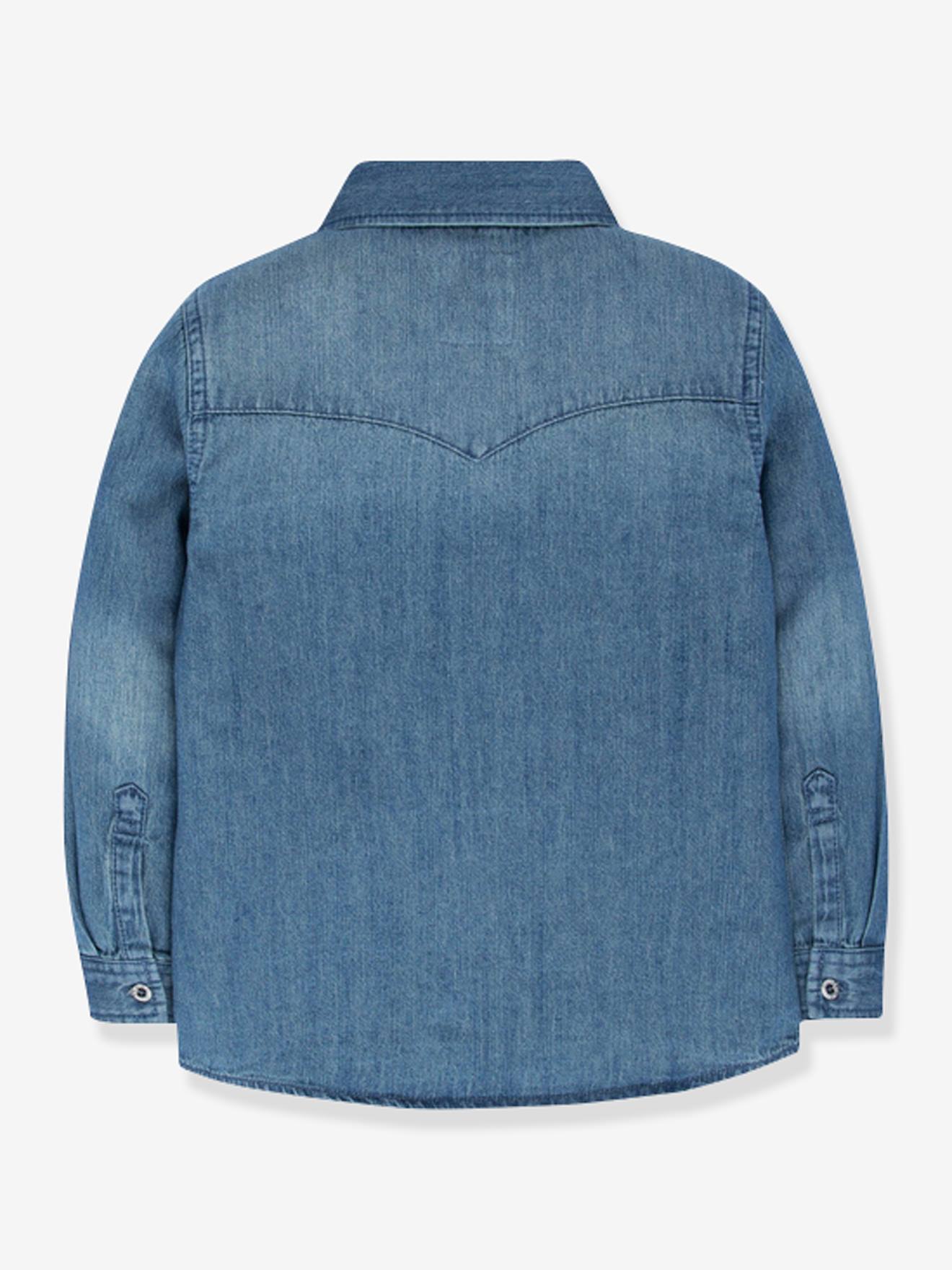 Camisa Barstow Levi's® Azul Turquesa Estilo Western
