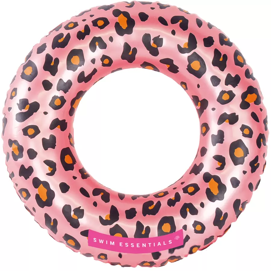 Swim Essentials Rose Gold Leopard Kids Schwimmring ⌀55 cm