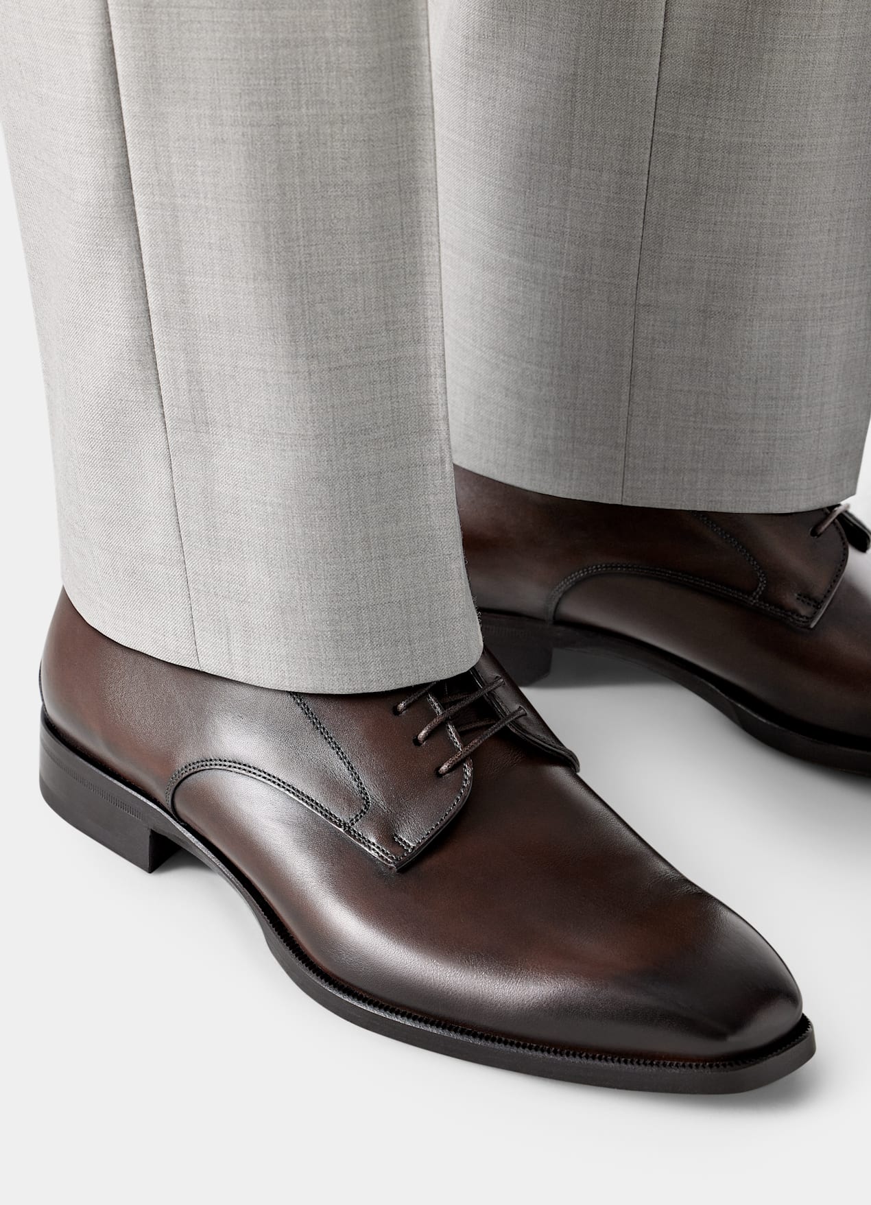 Derbies marron - Fabrication italienne