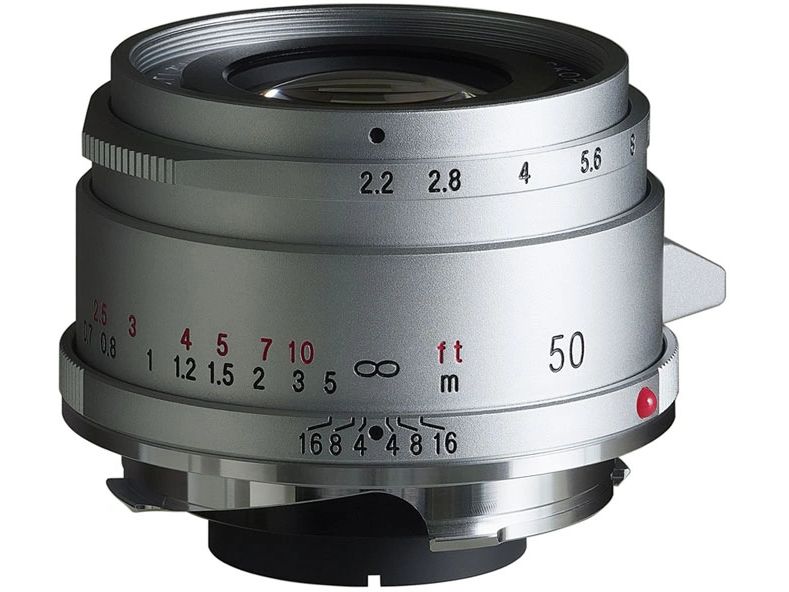 Voigtländer Festbrennweite Color-Skopar 50mm F/2.2 VM Silbe Kompaktes und vielseitiges Objektiv