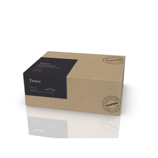 Pillivuyt Gourmet Travo Gryde, 3,8 L