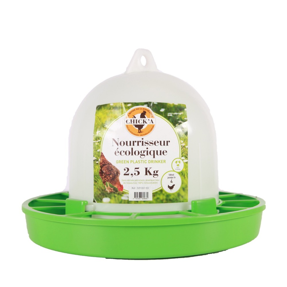 Nourrisseur à trémie ligne verte, 2,5 kg