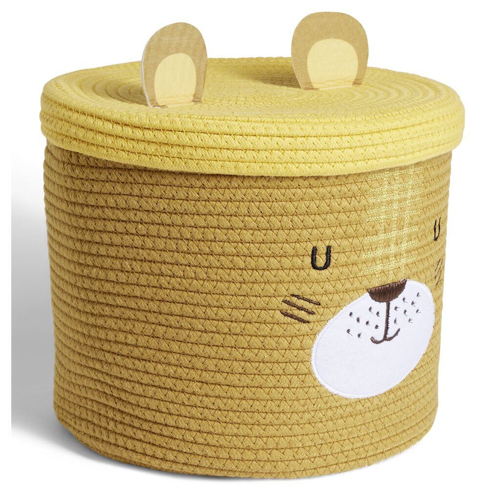 Panière enfant tigre Ø30xH25,5cm