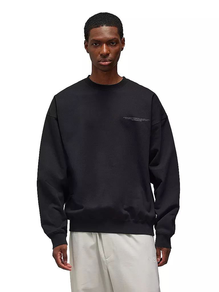 Y-3 Sweater schwarz