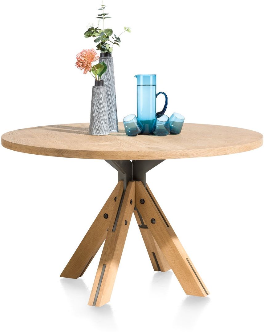 Henders en Hazel   Jardino Rond Eettafel