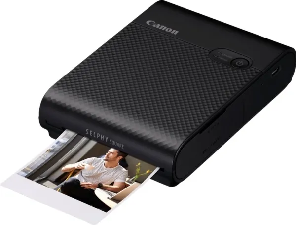 Canon SELPHY Square QX10 - Printer - farve - farvesublimering - 72 x 85 mm op til 0.7 min./side (farve) - Wi-Fi - sort
