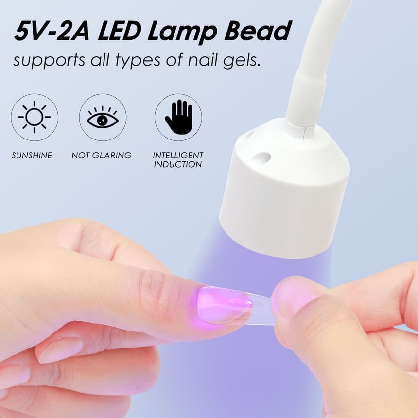 HOMTEC - Flexibele USB Nail Art UV-lamp