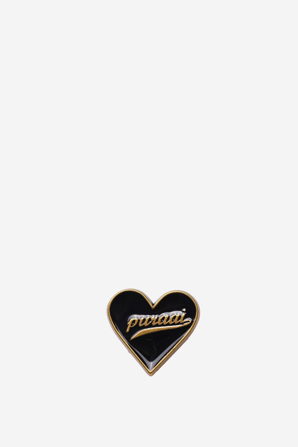 Heart charm pin lace clip
