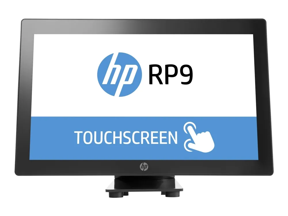 HP RP9 G1 Retail System 9015 - Alt-i-én - 1 x Core i3 6100 / 3.7 GHz - RAM 4 GB - HDD 500 GB - HD Graphics 530 - GigE - FreeDOS 2.0 - skærm: LED 15.6