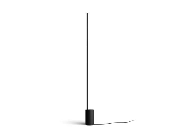 Philips Hue White and Color Ambiance Gradient Signe - Gulvlampe - LED - 29 W - 16 millioner farver/varmt til køligt hvidt lys - 2000-6500 K - sort