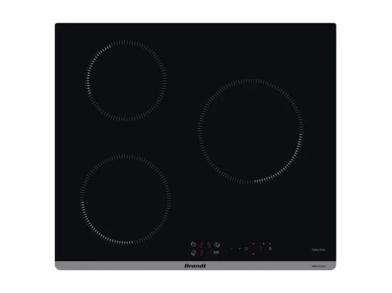 Plaque induction BRANDT 7400W 58cm, BPI1631UB