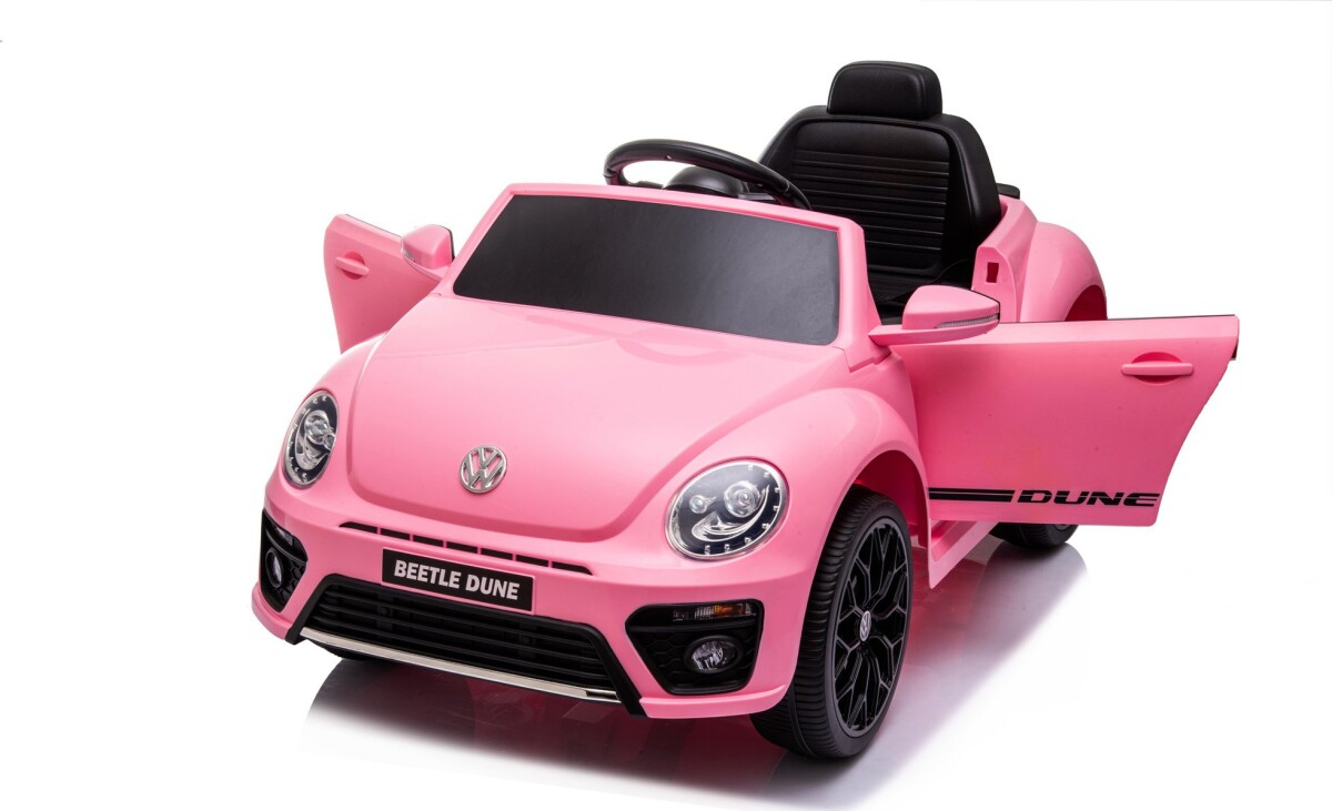 Azeno - Elbil Til Børn - Vw Beetle - Lyserød