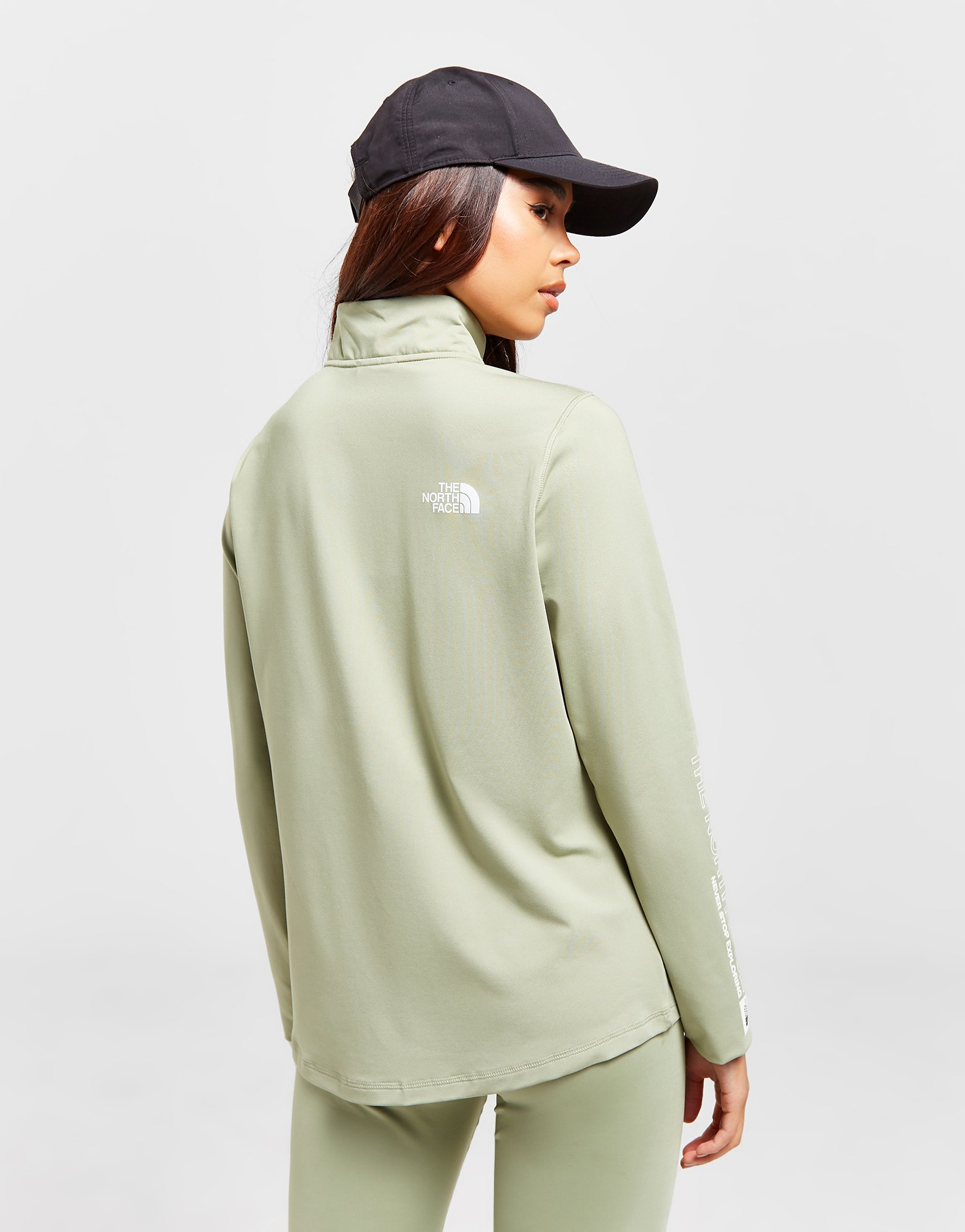 The North Face Haut Zippé Outline Femme