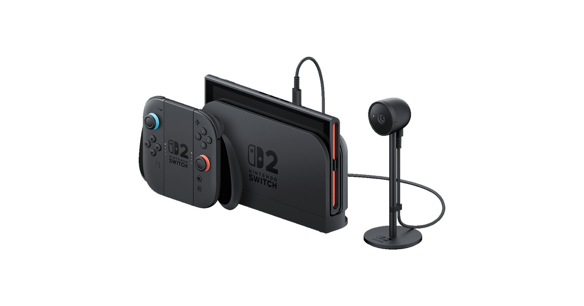 NintendoSwitch 2 camera webcam  (Zwart)