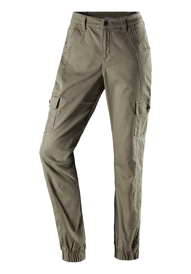 Vivance active Trekkinghose »Cargo Jeans Optik«  Baumwollmix mit Cargo Taschen