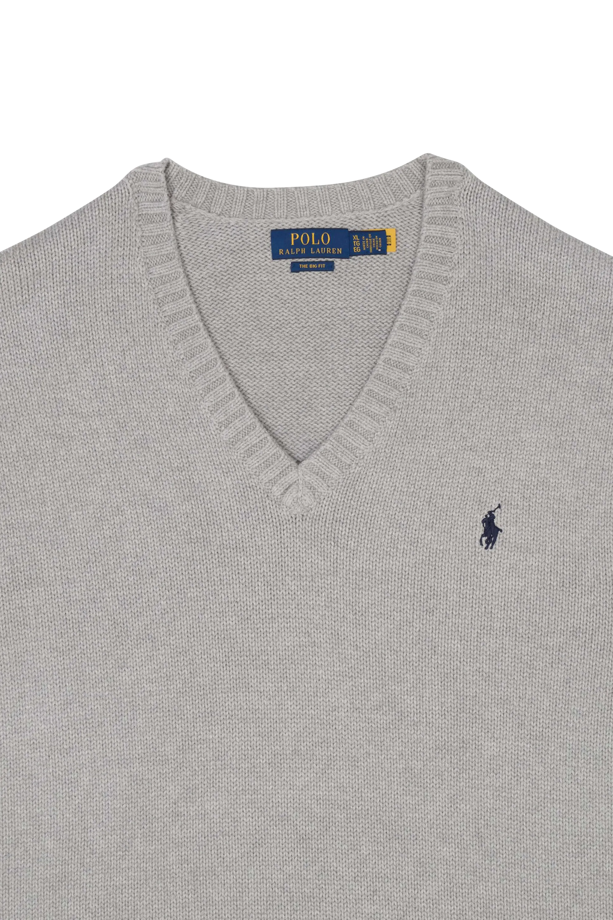POLO RALPH LAUREN Pull COTTON Gris
