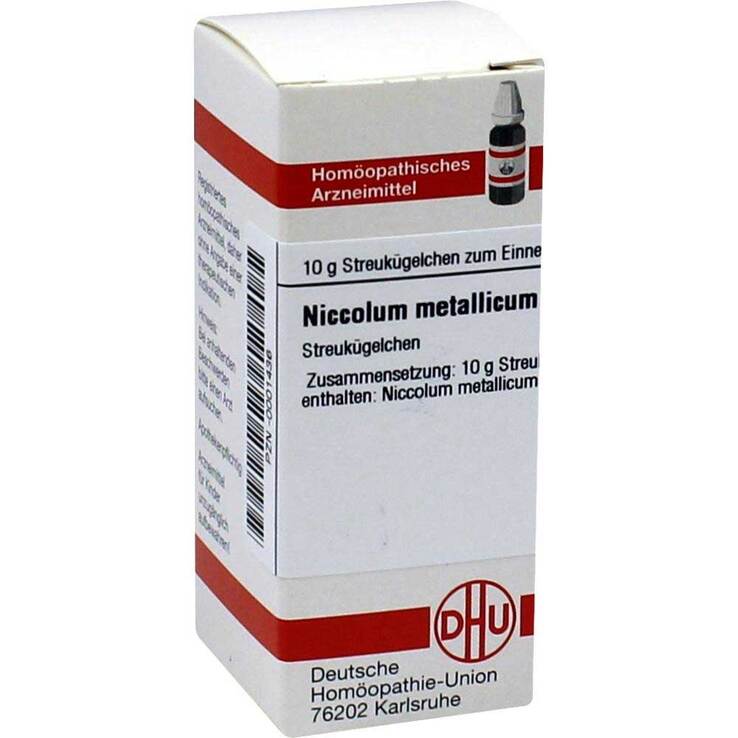 DHU Niccolum metallicum D 12 Globuli, 10 g