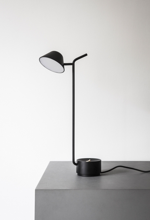 Audo Copenhagen Peek bureaulamp LED zwart
